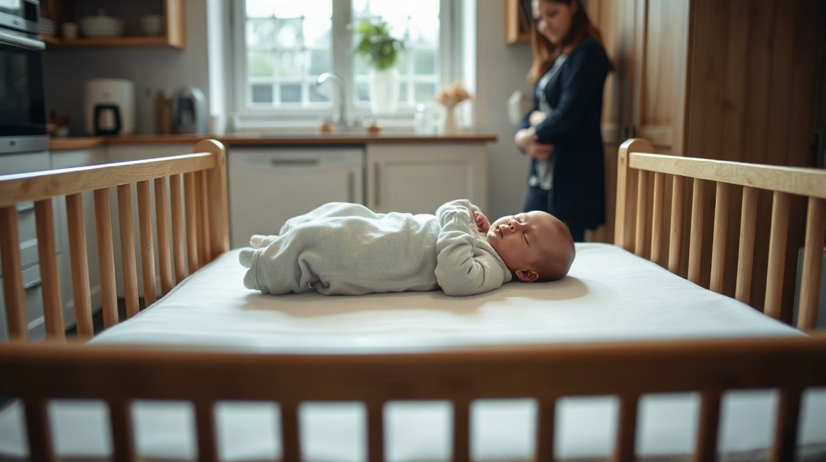 Nouveau-né qui dort 7 heures sans